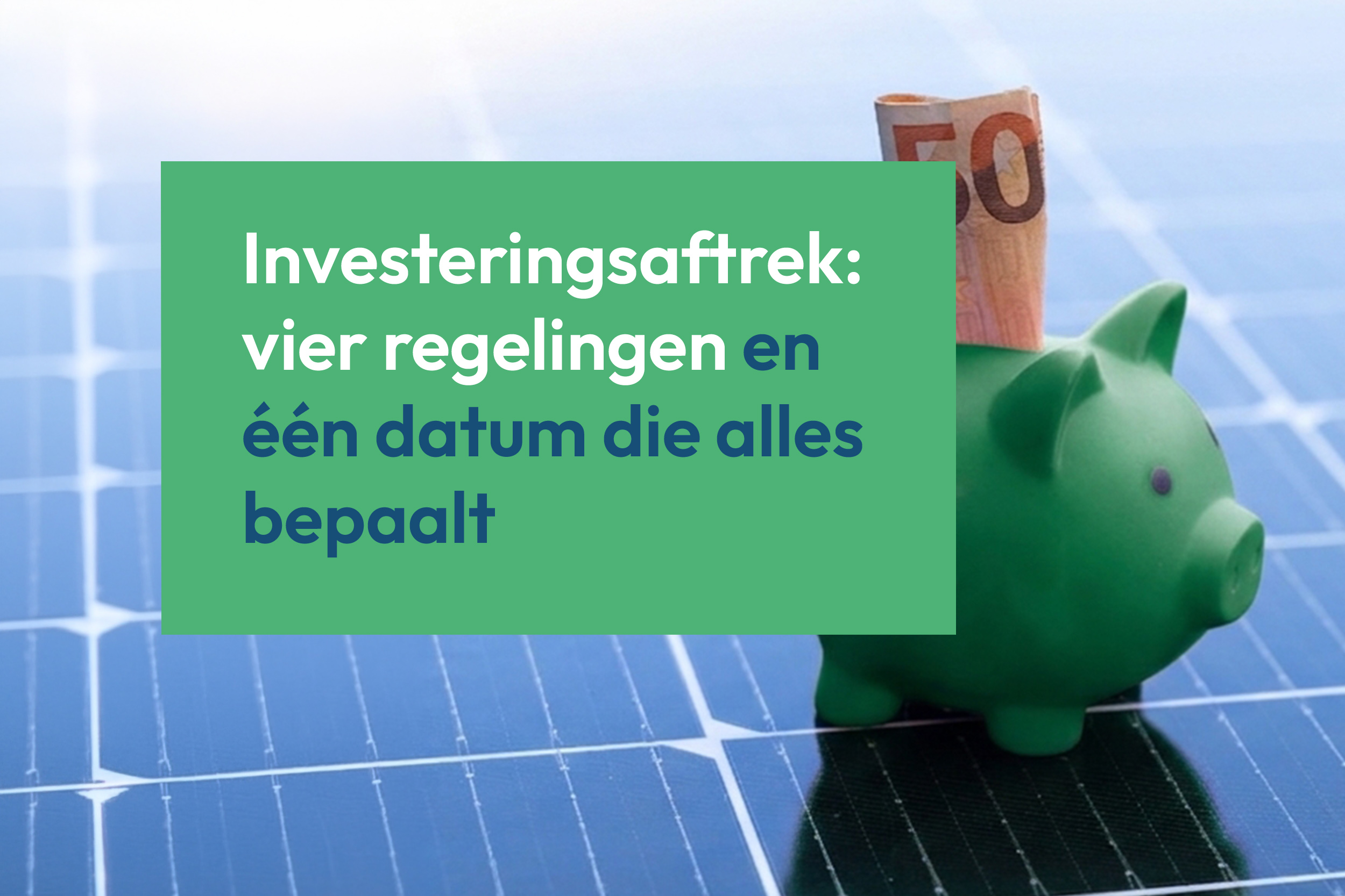 Zonnepanelen op het dak van een bedrijfspand